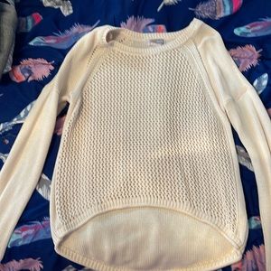knitted pull over shirt
